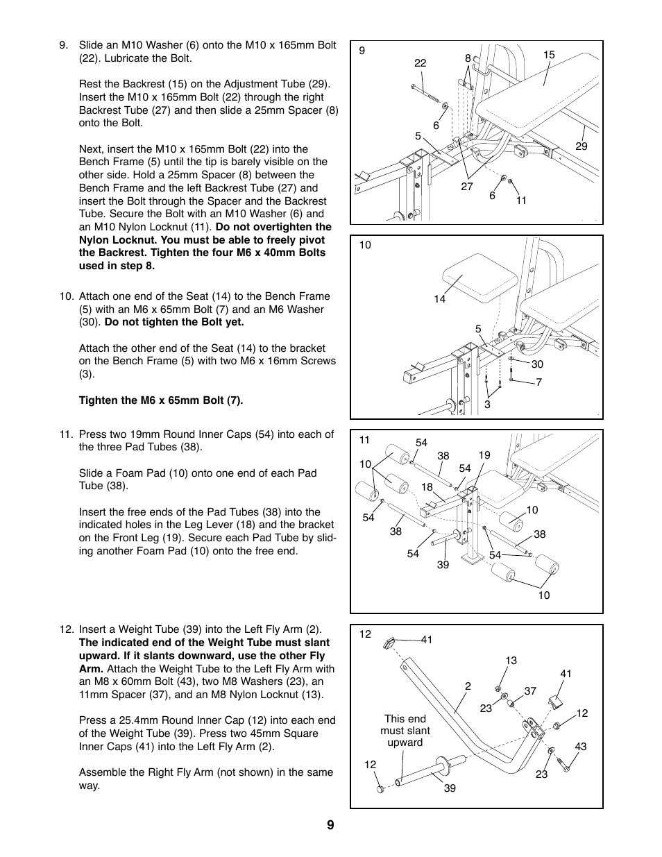 ProForm PFBE62290 User Manual | Page 9 / 18