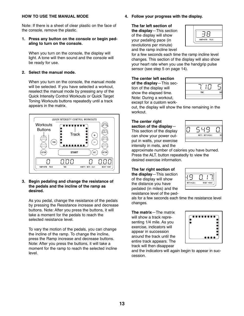 ProForm PFEL07807.1 User Manual | Page 13 / 28