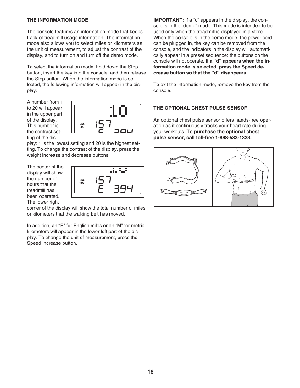 ProForm CrossTrainer 831.24655.0 User Manual | Page 16 / 28