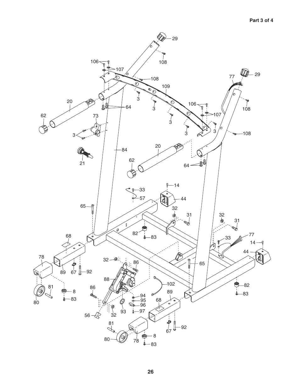 ProForm CrossTrainer 831.24655.0 User Manual | Page 26 / 28