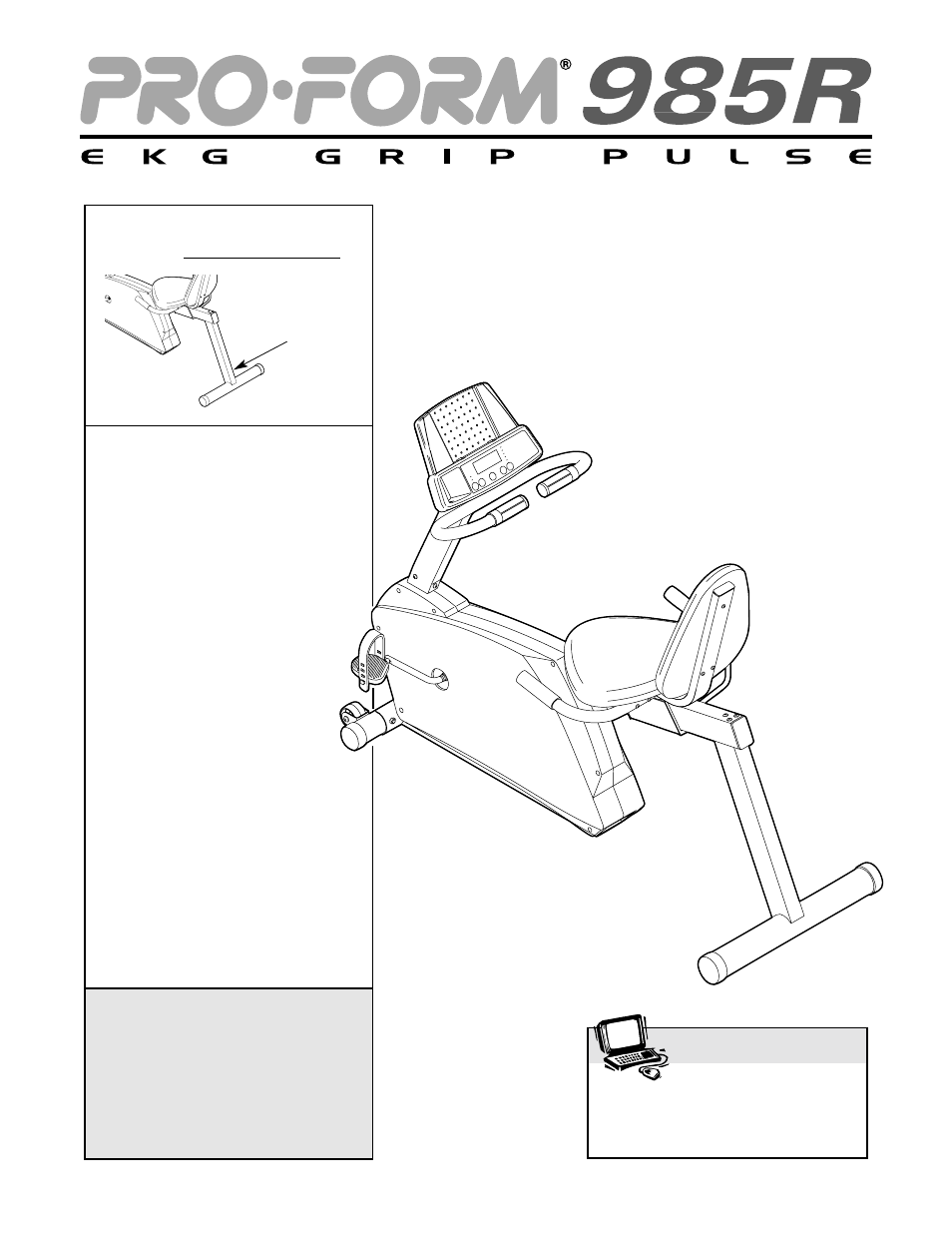 ProForm PFCCEX34390 User Manual | 20 pages