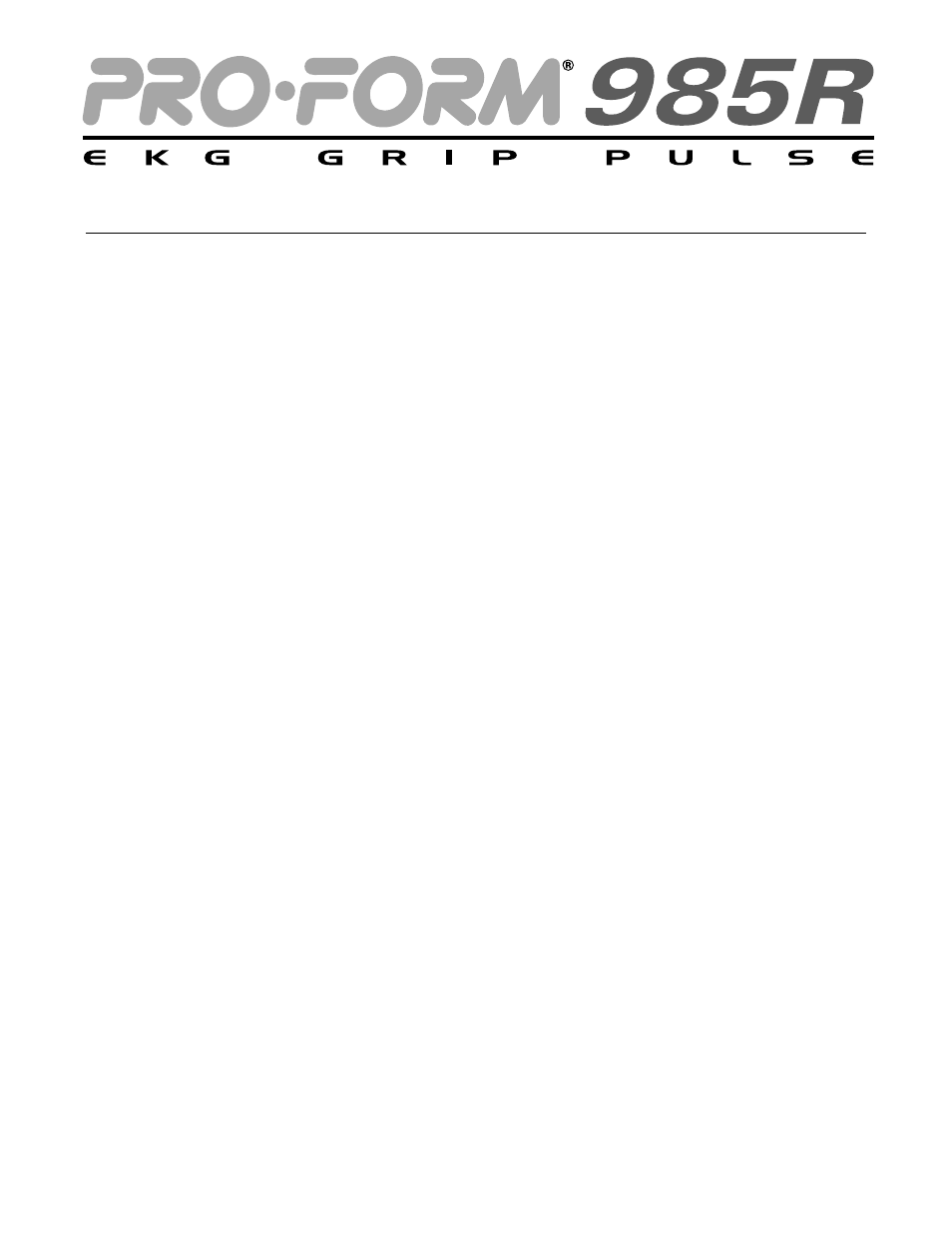 ProForm PFCCEX34390 User Manual | Page 2 / 20
