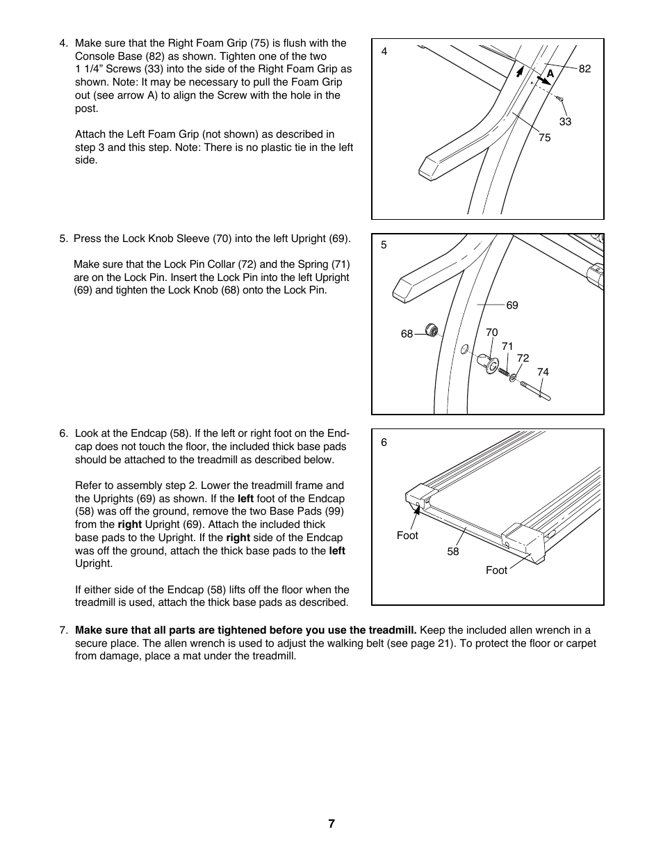ProForm 785Pi User Manual | Page 7 / 26