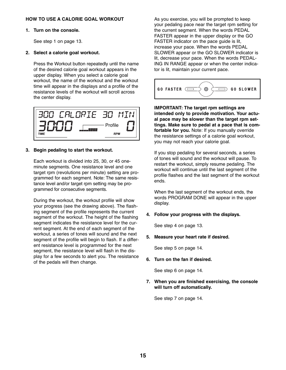 ProForm PFEL04907.0 User Manual | Page 15 / 24