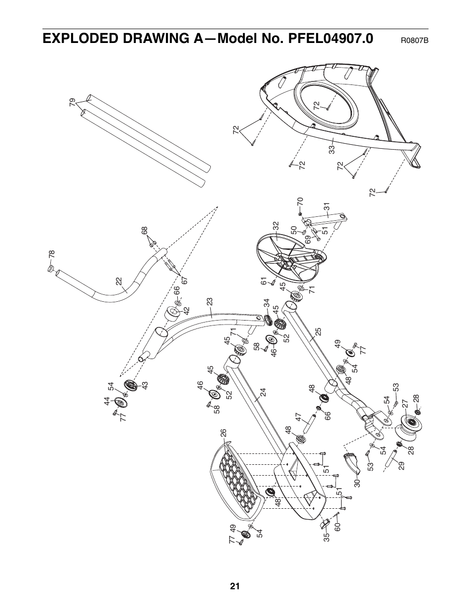 ProForm PFEL04907.0 User Manual | Page 21 / 24