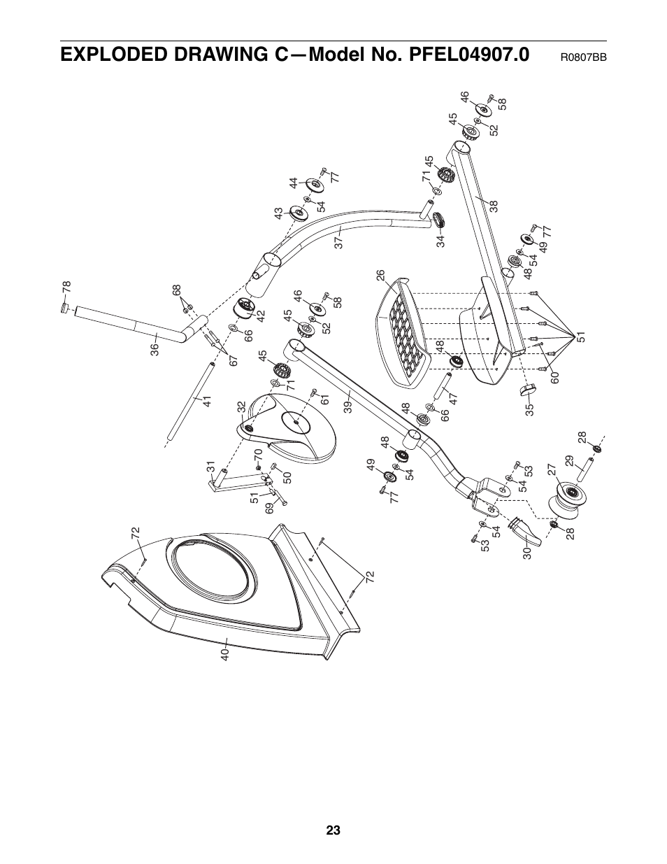 ProForm PFEL04907.0 User Manual | Page 23 / 24