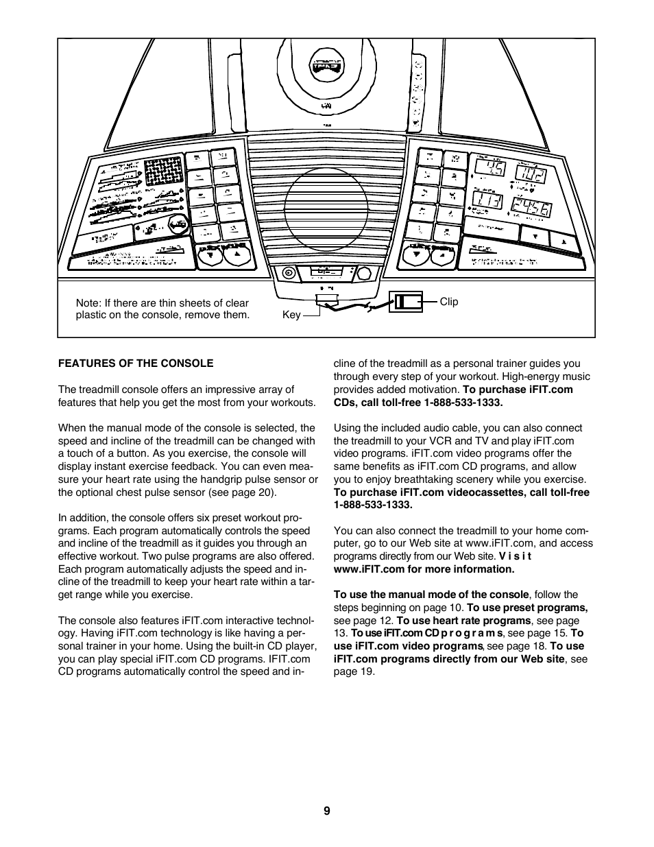 ProForm PFTL99222H User Manual | Page 9 / 30