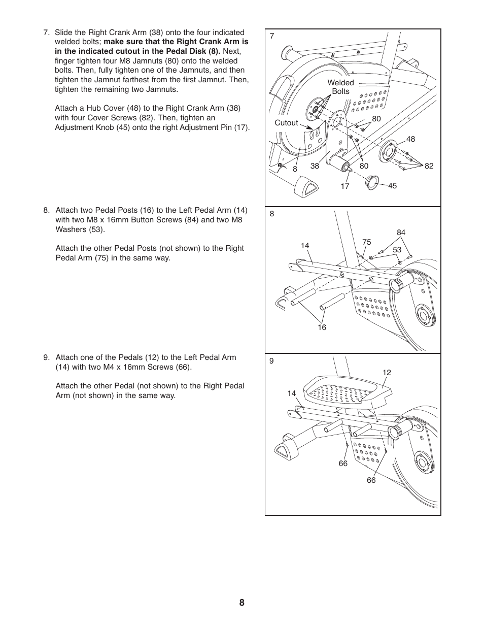 ProForm StrideSelect PFCCEL3906.2 User Manual | Page 8 / 20