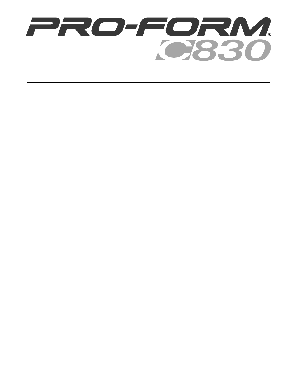 ProForm PFEL54930 User Manual | Page 2 / 24