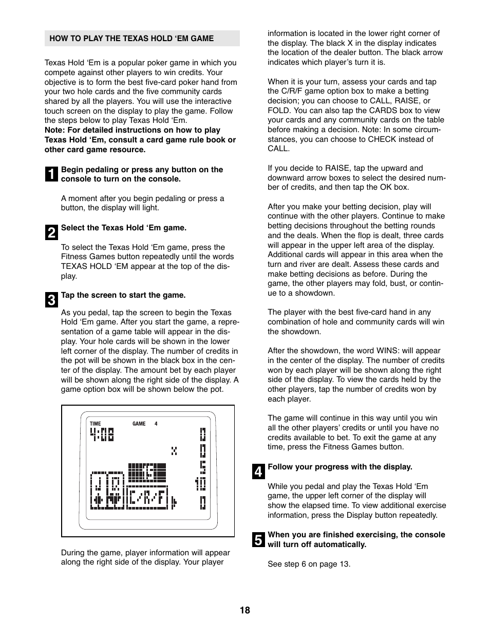 ProForm PFEX44177.0 User Manual | Page 18 / 24