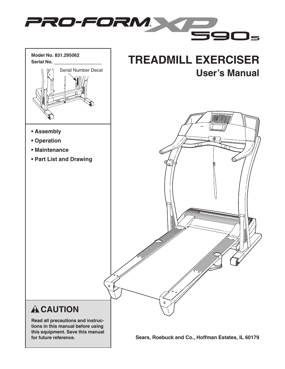 ProForm 831.295062 User Manual | 30 pages