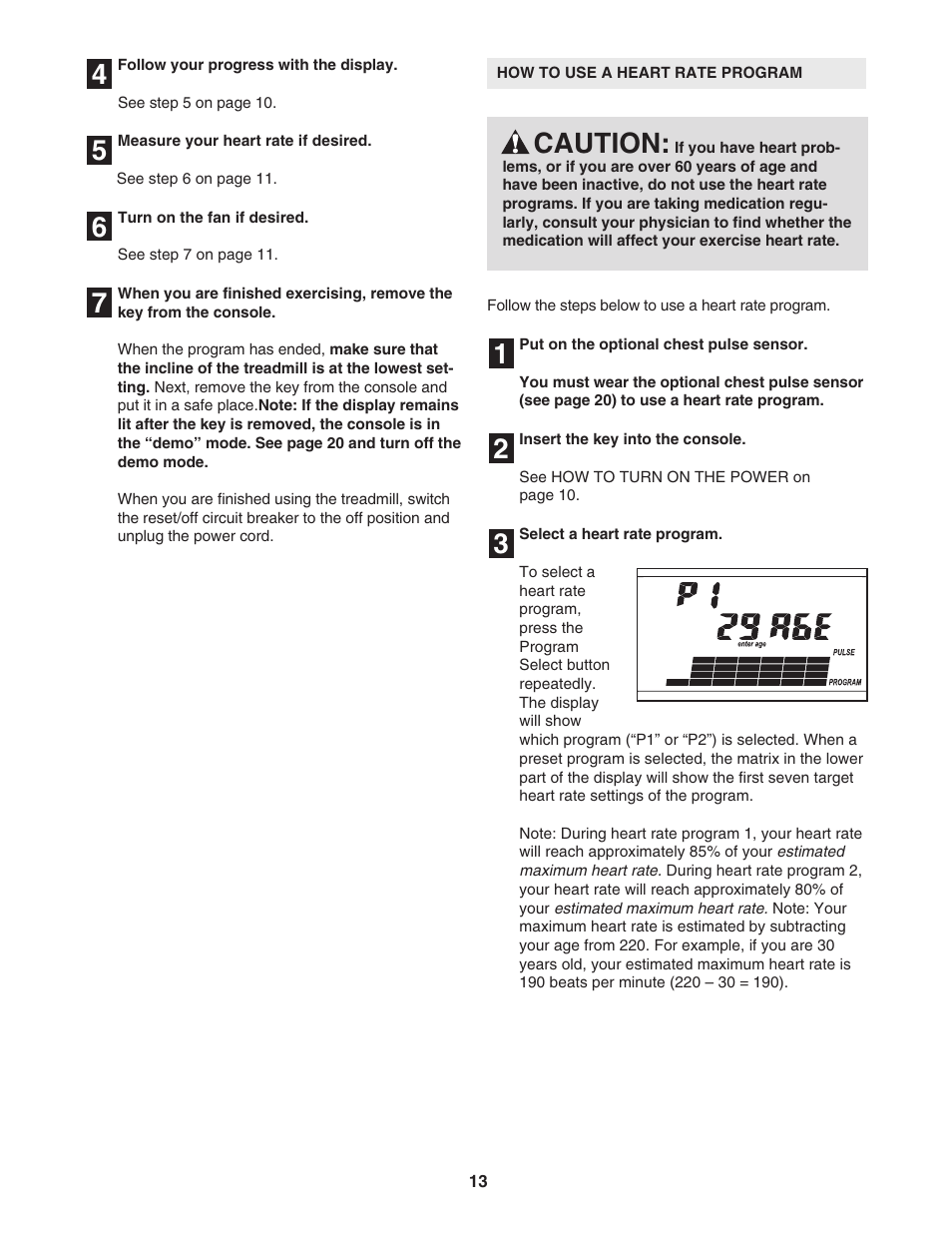 ProForm 831.295062 User Manual | Page 13 / 30