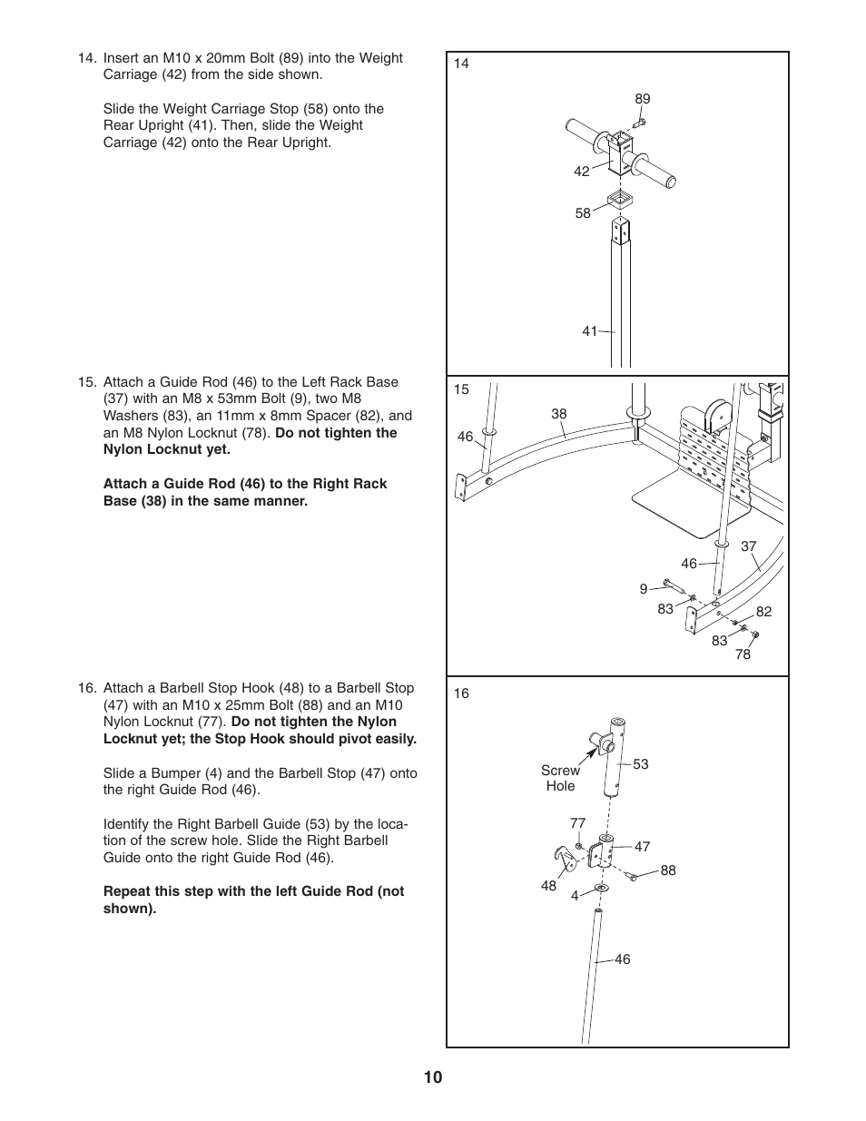 ProForm PFBE3006.0 User Manual | Page 10 / 24