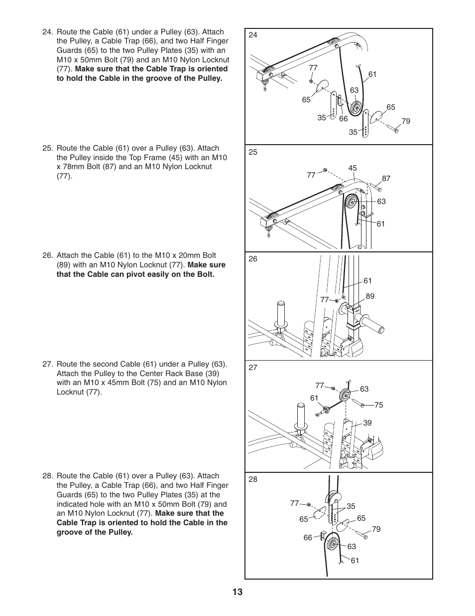 ProForm PFBE3006.0 User Manual | Page 13 / 24