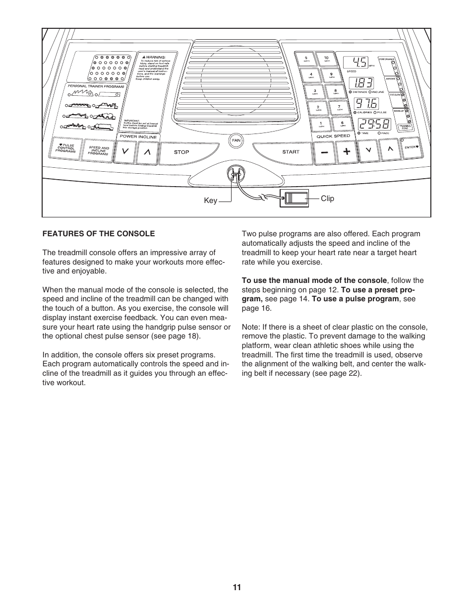 ProForm SPORT PFTL91205.0 User Manual | Page 11 / 30