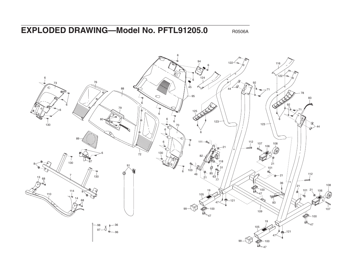 R0506a | ProForm SPORT PFTL91205.0 User Manual | Page 29 / 30