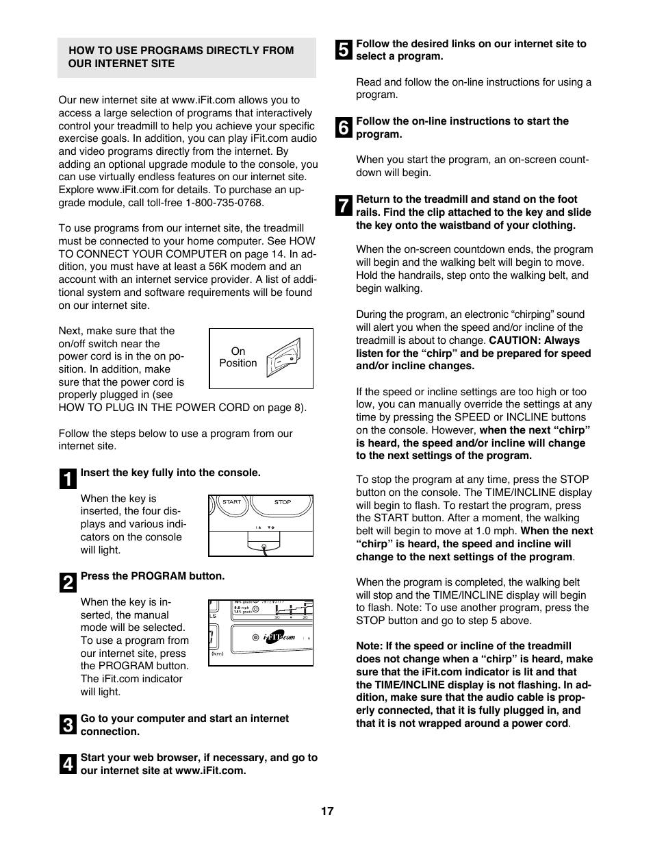 ProForm 831.299281 User Manual | Page 17 / 26