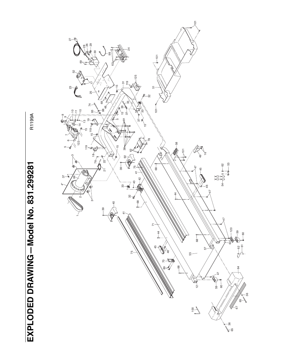R1199a | ProForm 831.299281 User Manual | Page 24 / 26