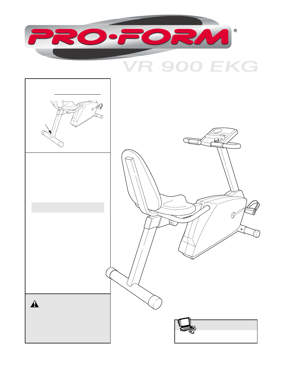 ProForm PFCCEX01010 User Manual | 16 pages