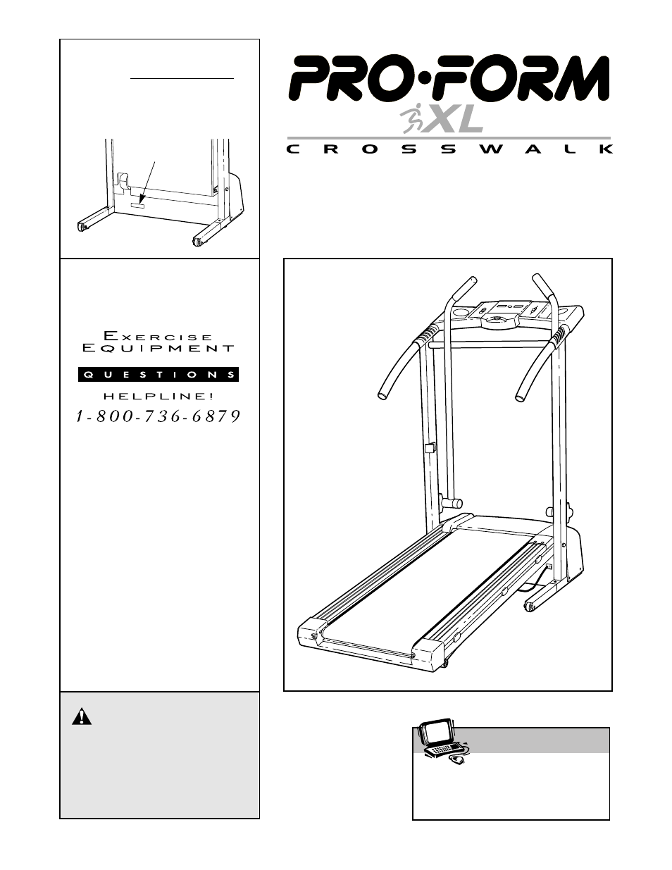 ProForm XL Crosswalk 831.299212 User Manual | 18 pages