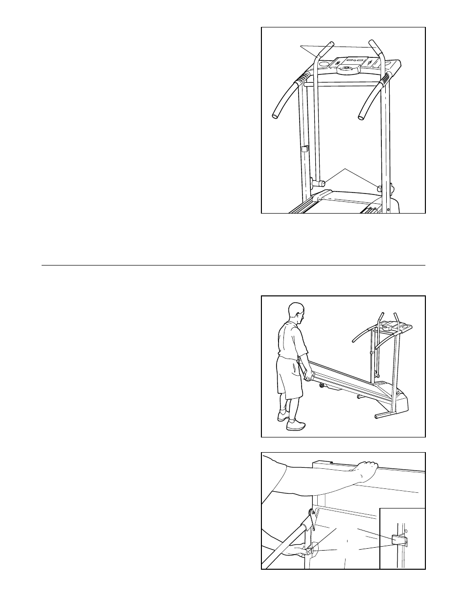 How to fold and move the treadmill | ProForm XL Crosswalk 831.299212 User Manual | Page 10 / 18