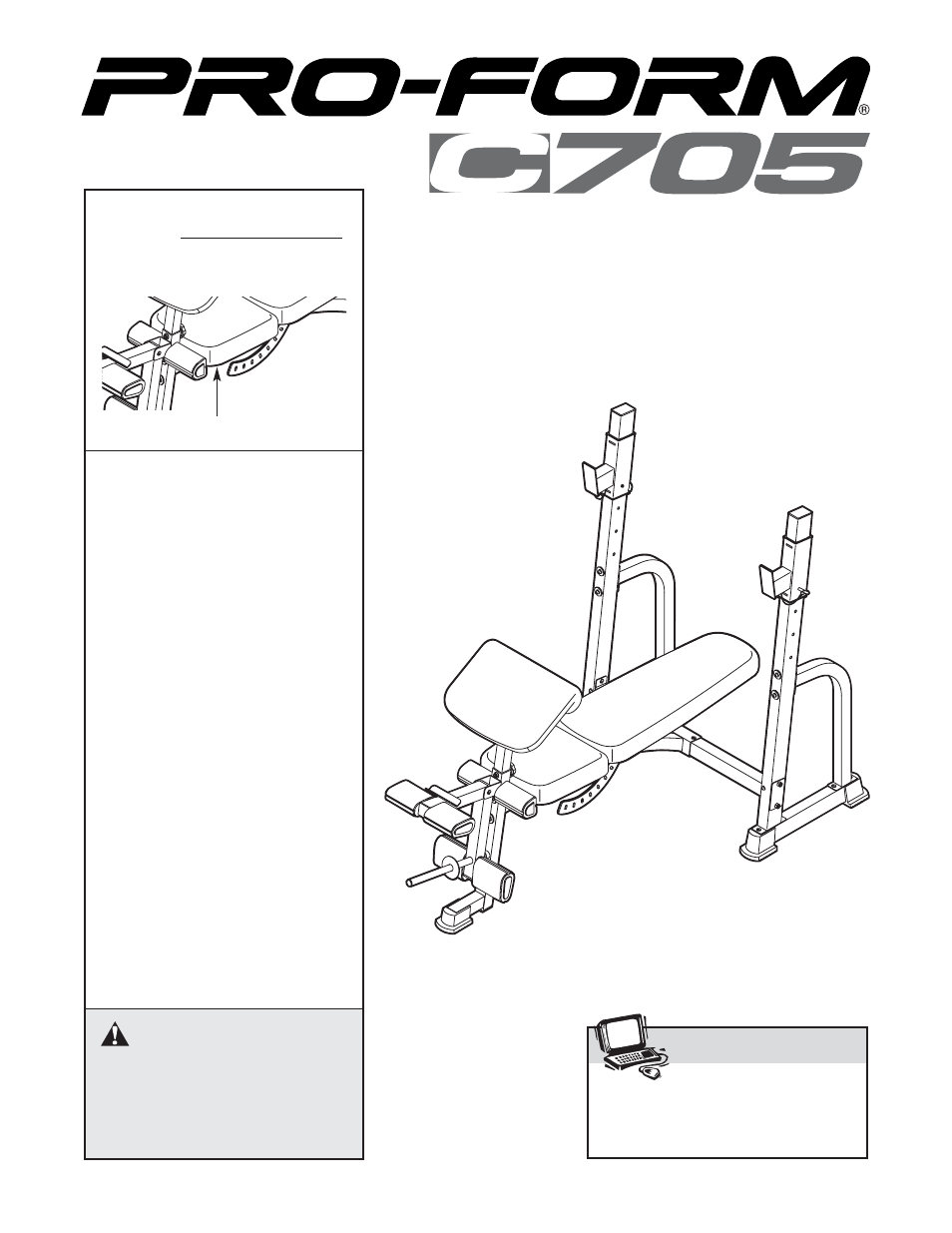 ProForm PFBE14530 User Manual | 18 pages