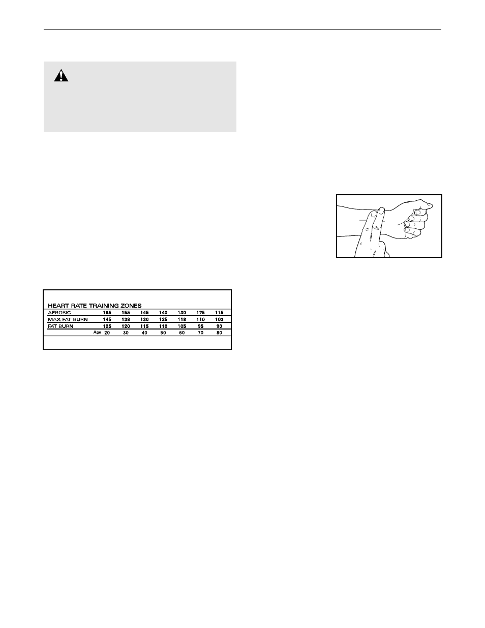 Conditioning guidelines, Warning | ProForm 635CW User Manual | Page 21 / 26