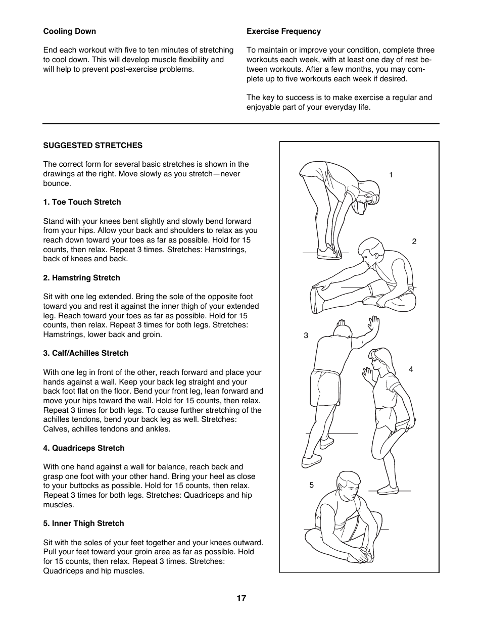 ProForm PFTL98581 User Manual | Page 17 / 22
