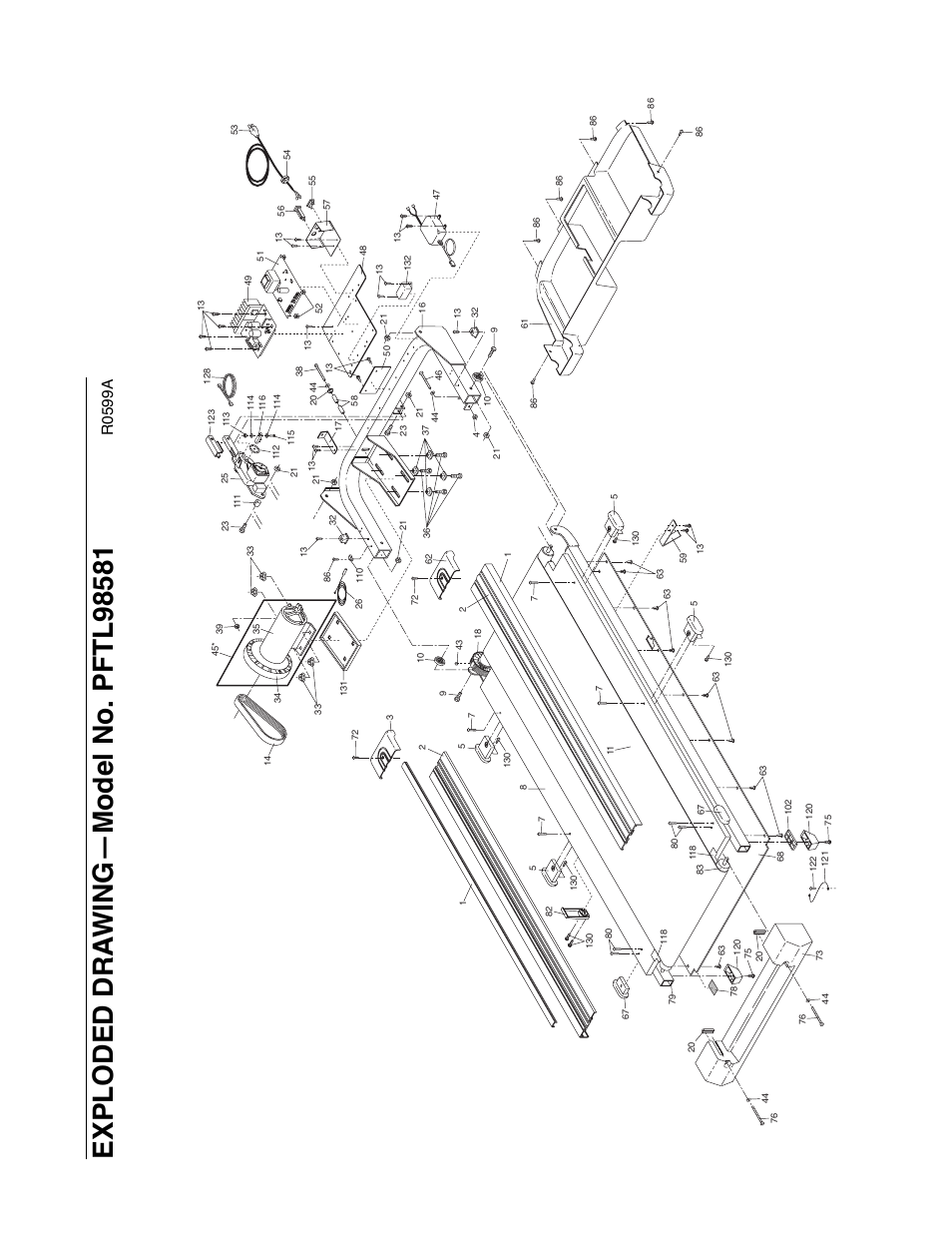 R0599a | ProForm PFTL98581 User Manual | Page 20 / 22