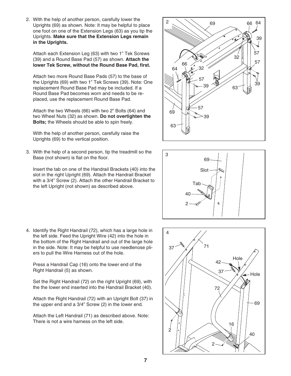 ProForm Crosswalk 831.295033 User Manual | Page 7 / 22