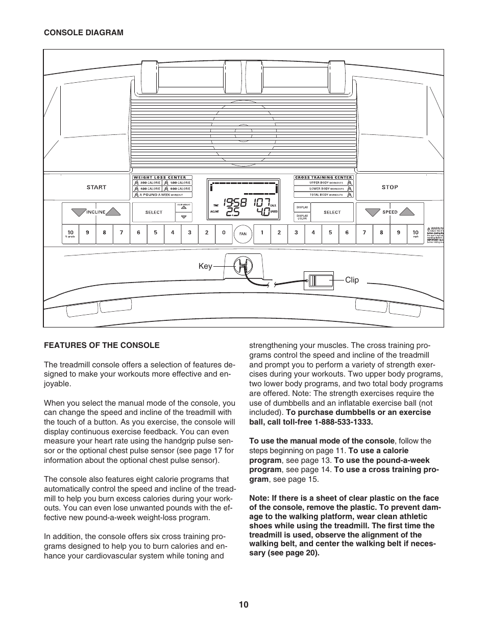 ProForm 831.24646.0 User Manual | Page 10 / 28