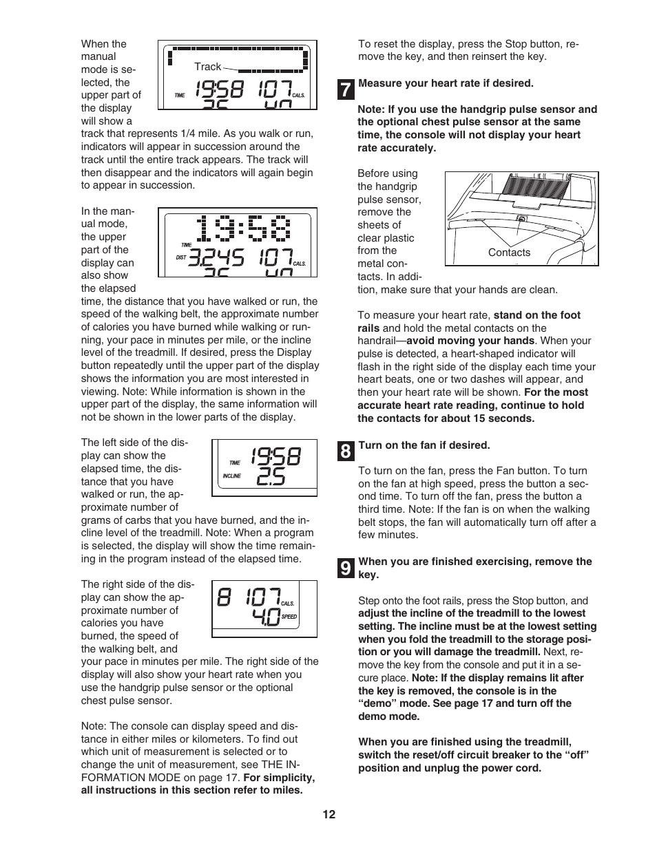 ProForm 831.24646.0 User Manual | Page 12 / 28