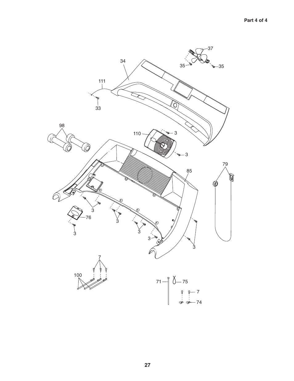 ProForm 831.24646.0 User Manual | Page 27 / 28