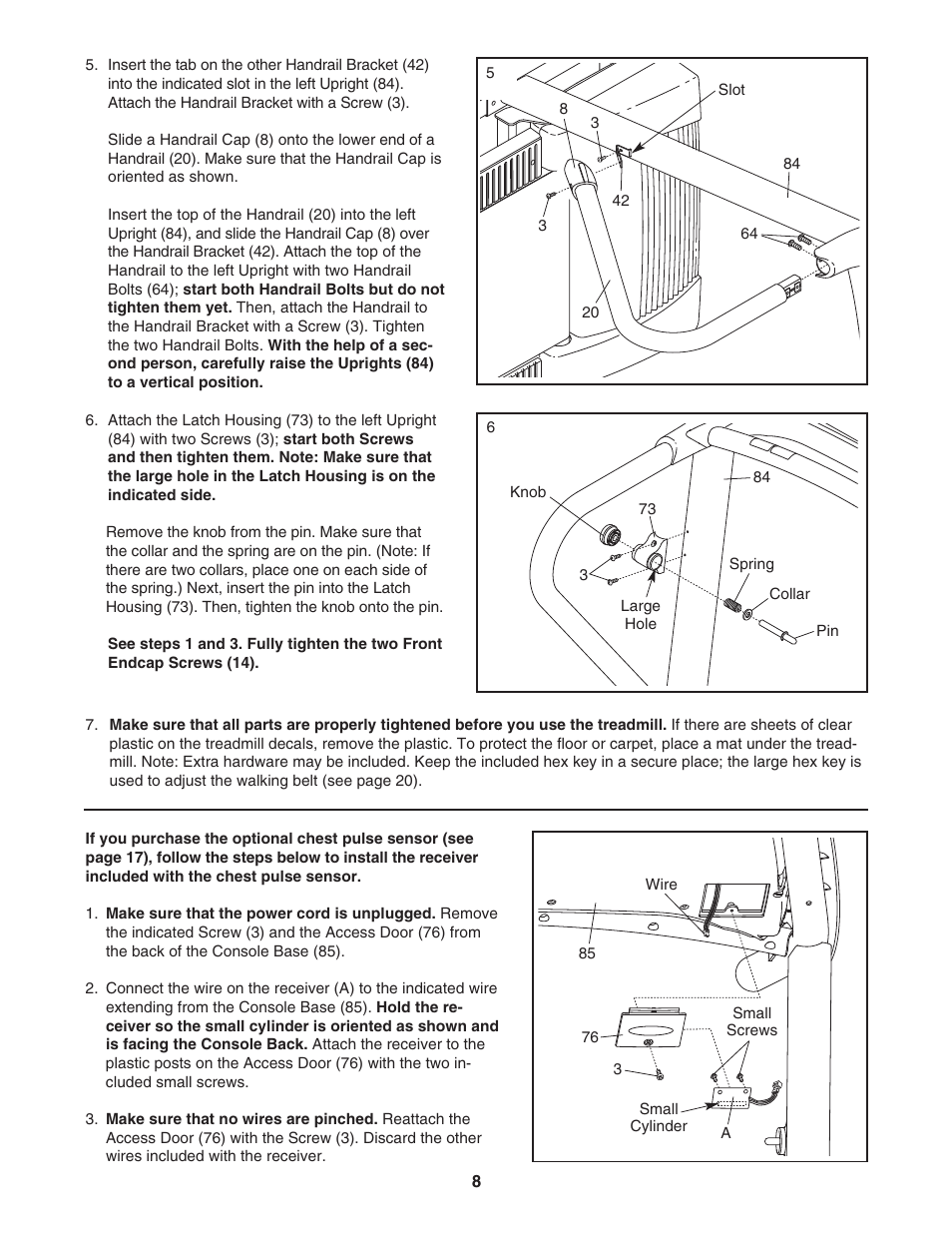 ProForm 831.24646.0 User Manual | Page 8 / 28