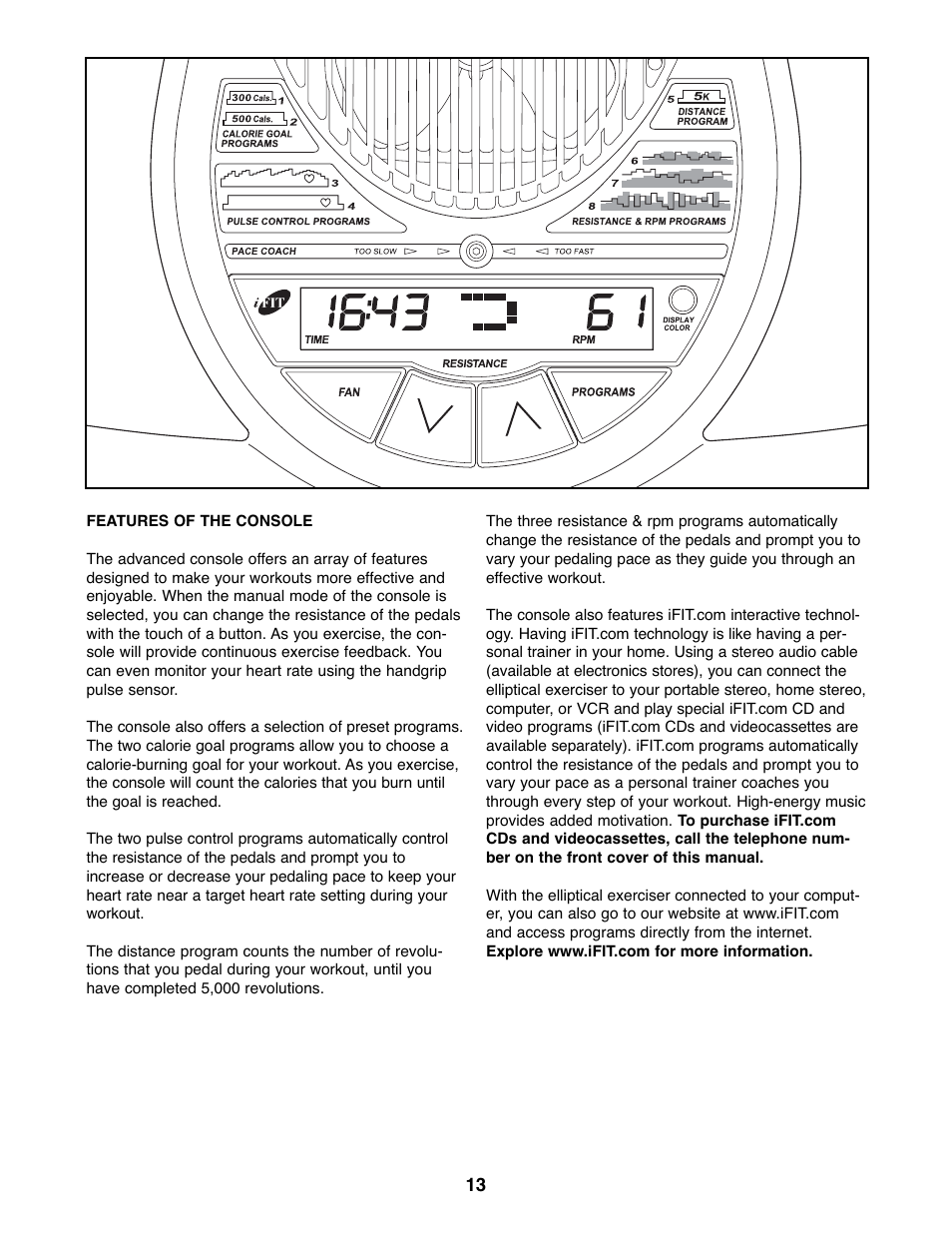 ProForm PFEL5105.3 User Manual | Page 13 / 32