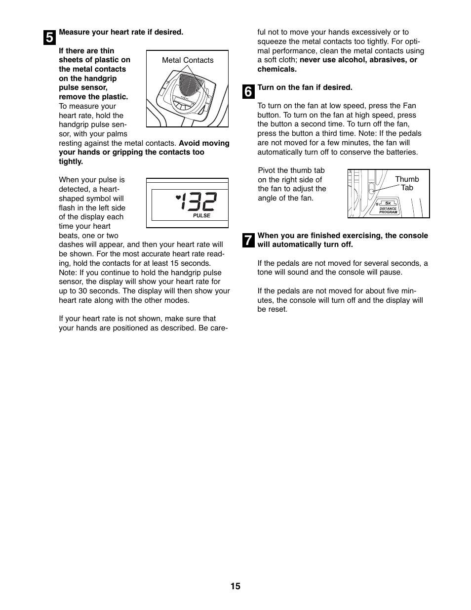 ProForm PFEL5105.3 User Manual | Page 15 / 32