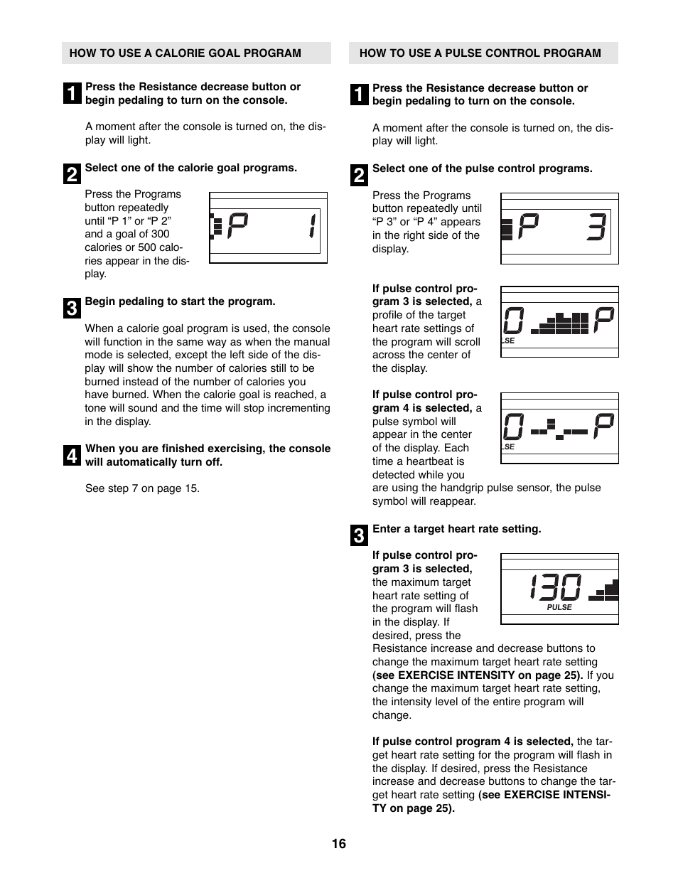 ProForm PFEL5105.3 User Manual | Page 16 / 32