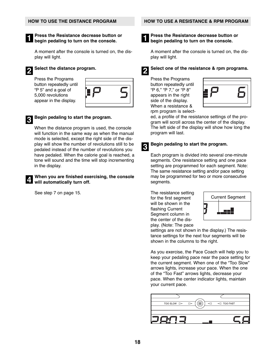 ProForm PFEL5105.3 User Manual | Page 18 / 32