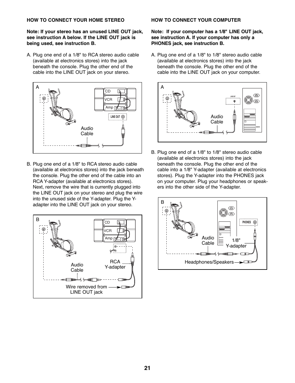 ProForm PFEL5105.3 User Manual | Page 21 / 32