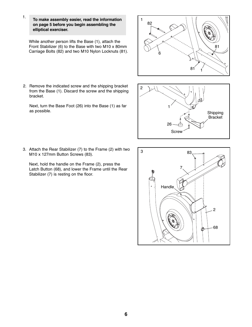 ProForm PFEL5105.3 User Manual | Page 6 / 32