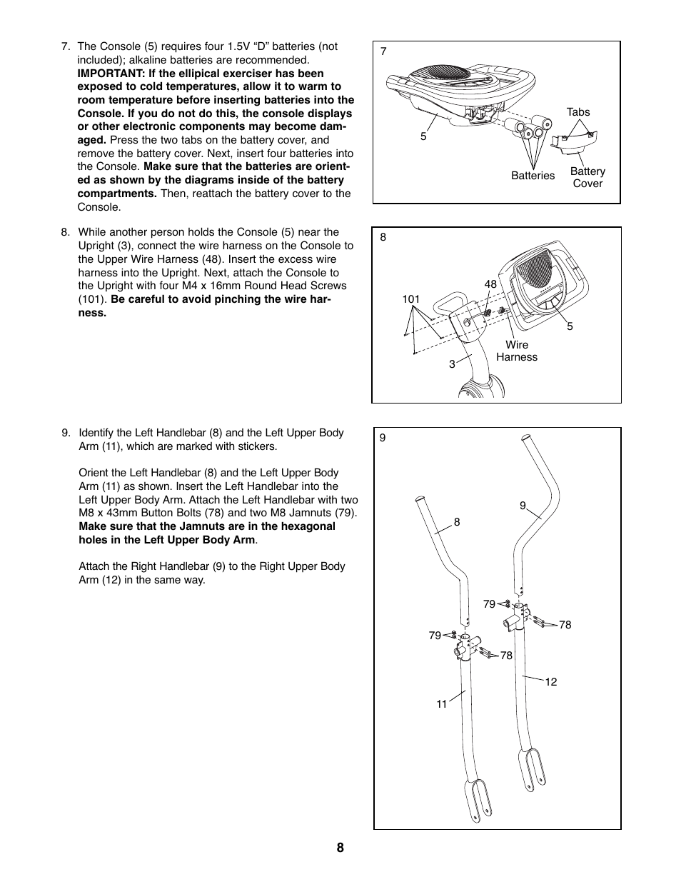 ProForm PFEL5105.3 User Manual | Page 8 / 32