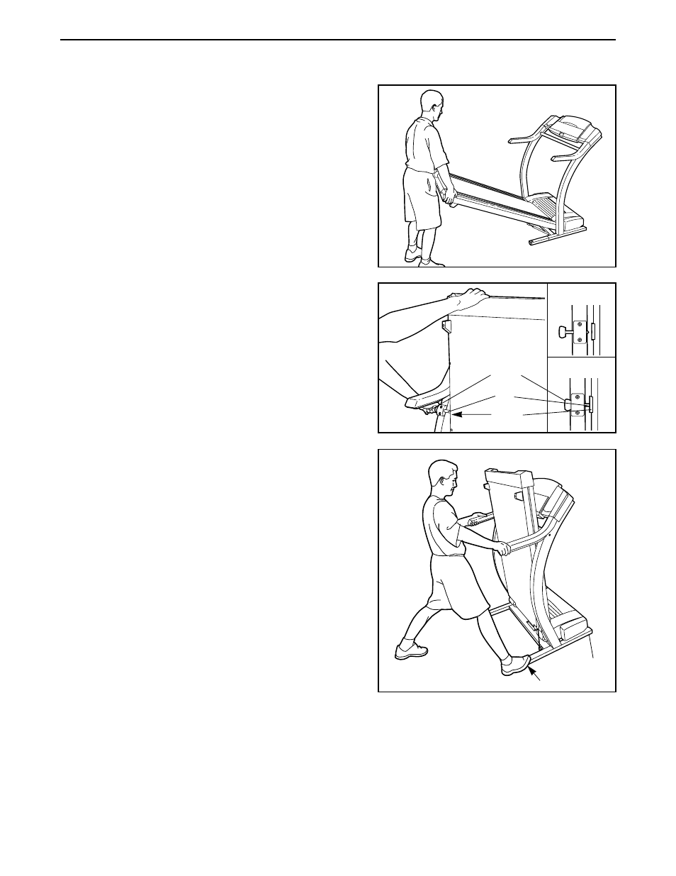 How to fold and move the treadmill | ProForm 835QT 831.299484 User Manual | Page 20 / 30