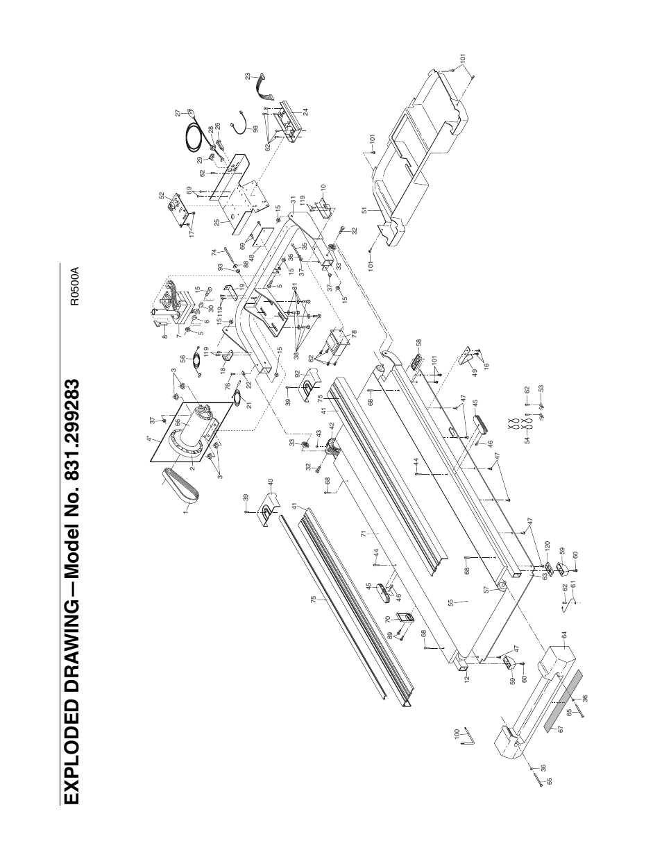 R0500a | ProForm 831.299283 User Manual | Page 24 / 26