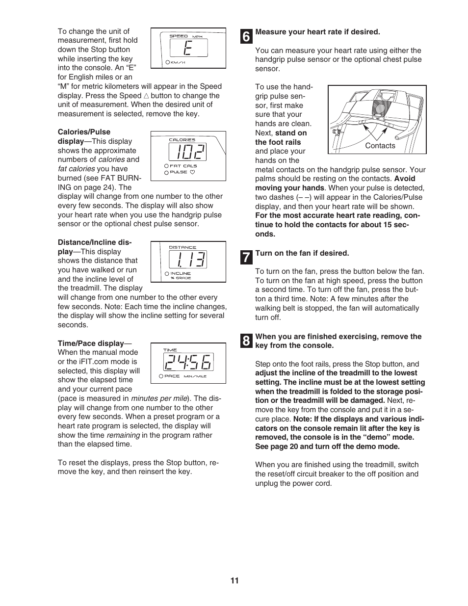 ProForm 720 PFTL79023 User Manual | Page 11 / 30