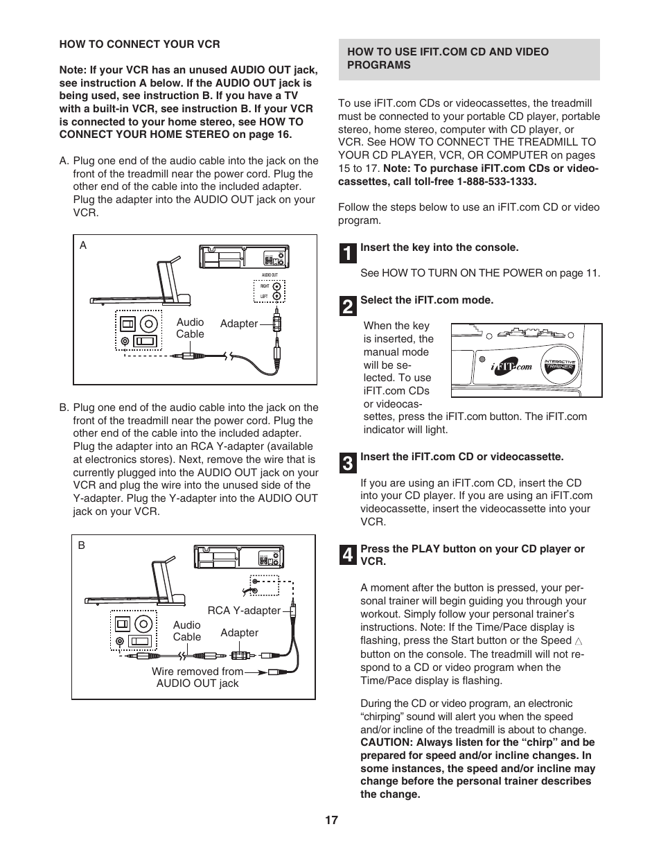 ProForm 720 PFTL79023 User Manual | Page 17 / 30
