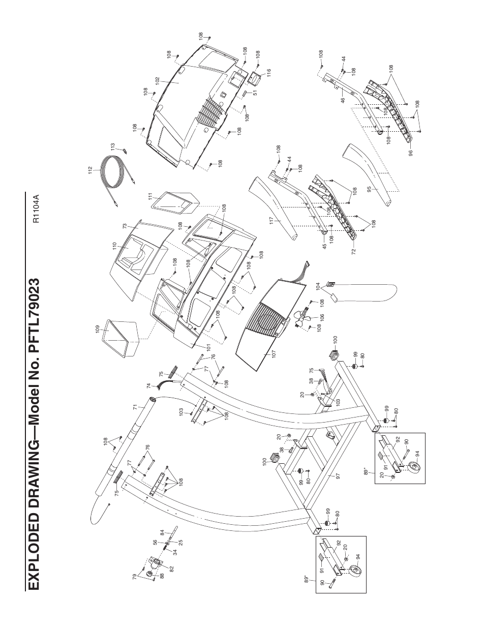 R1104a | ProForm 720 PFTL79023 User Manual | Page 29 / 30