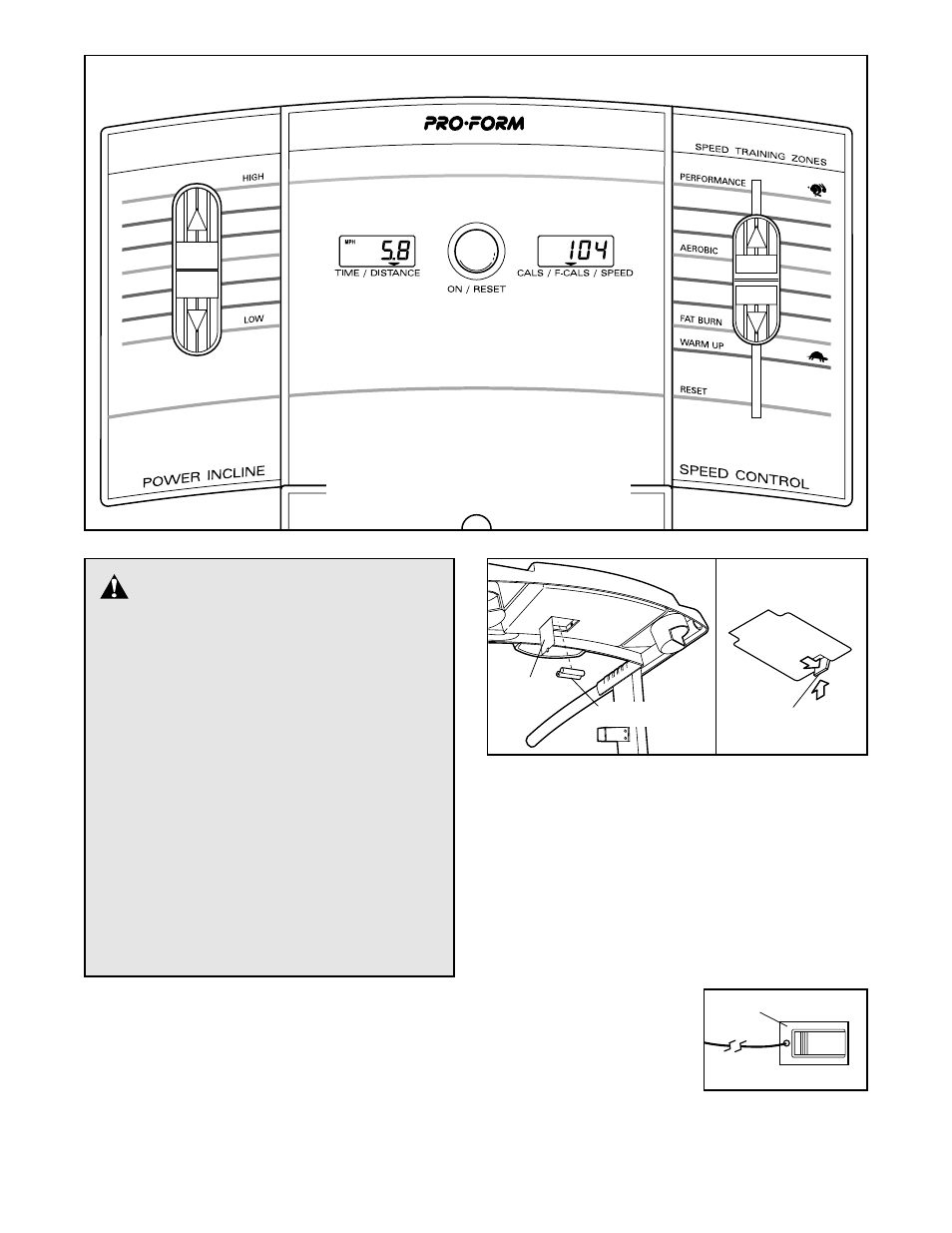 Caution | ProForm 831.299216 User Manual | Page 8 / 18
