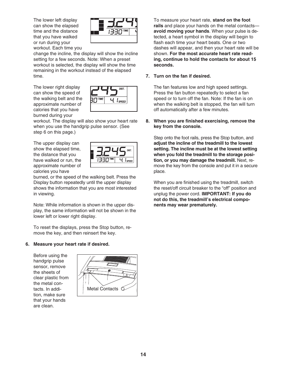 ProForm Trainer PFTL39507.1 User Manual | Page 14 / 28