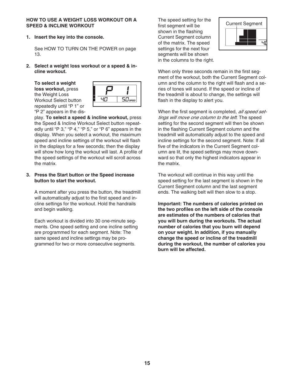 ProForm Trainer PFTL39507.1 User Manual | Page 15 / 28