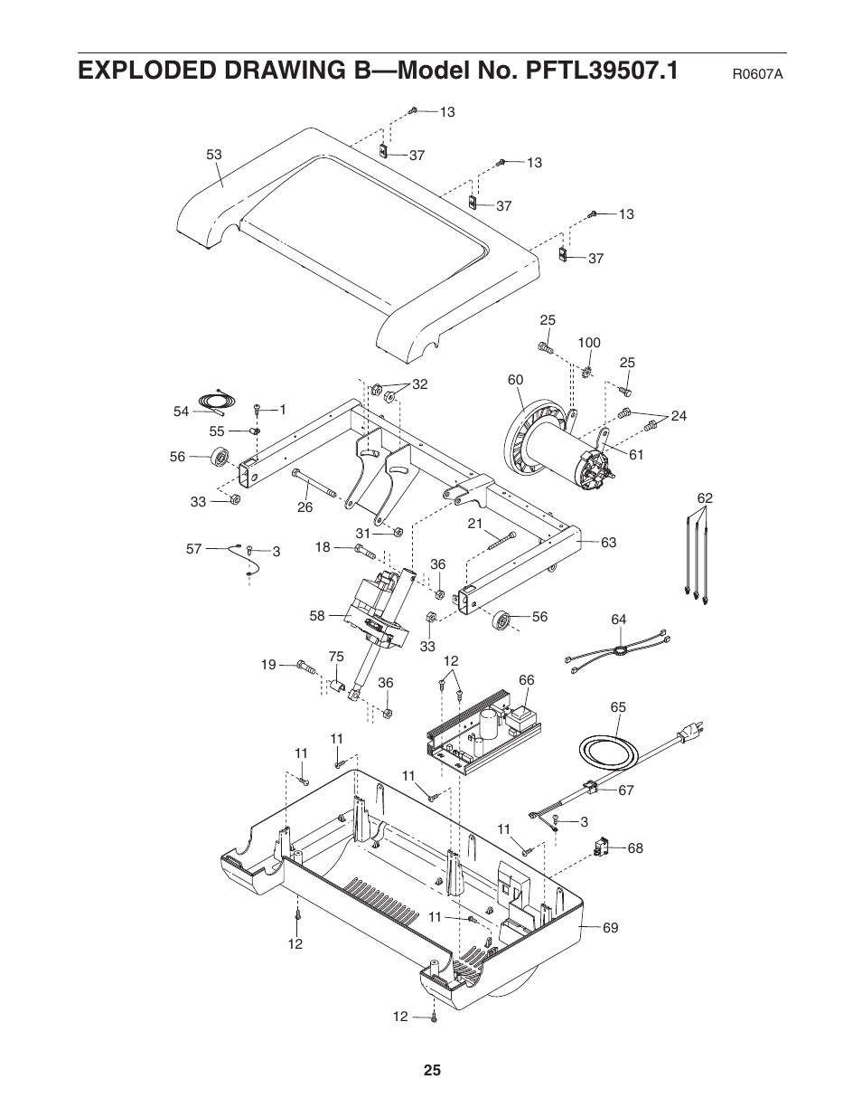 ProForm Trainer PFTL39507.1 User Manual | Page 25 / 28